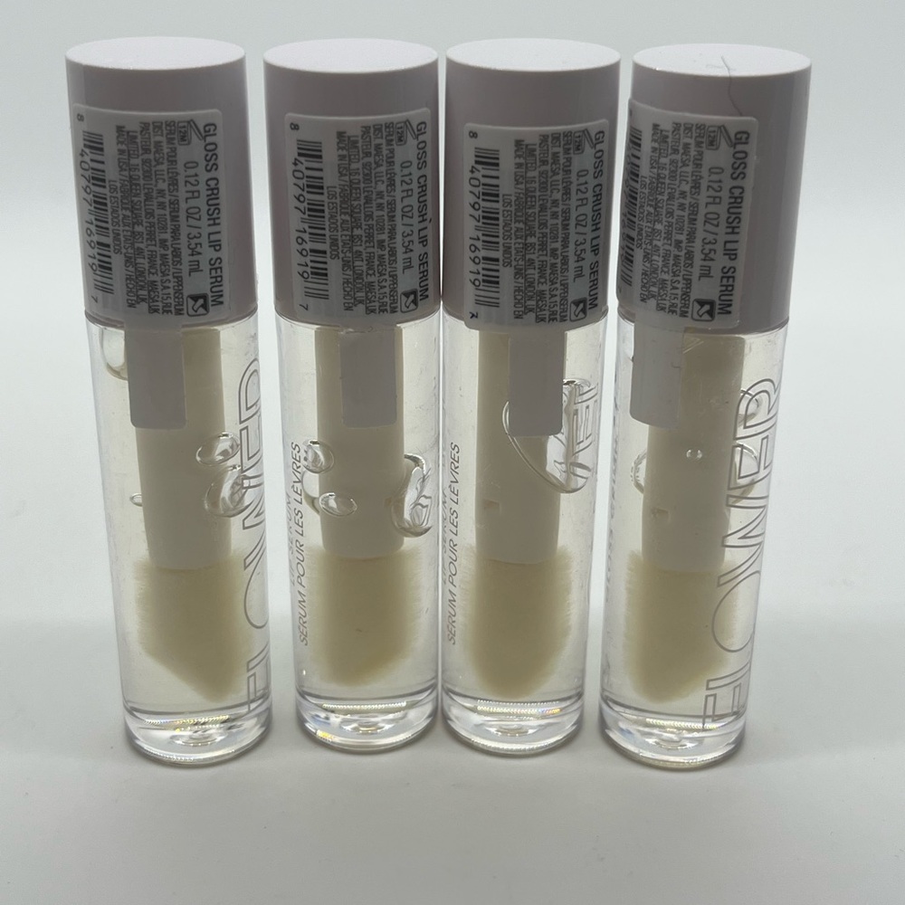 Flower Gloss Crush Lip Serum‎ Clear Crush Sealed Size 3.54mL-4 Available $10each